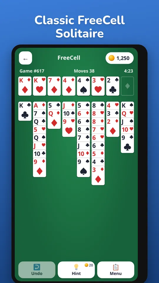 FreeCell screenshot 1