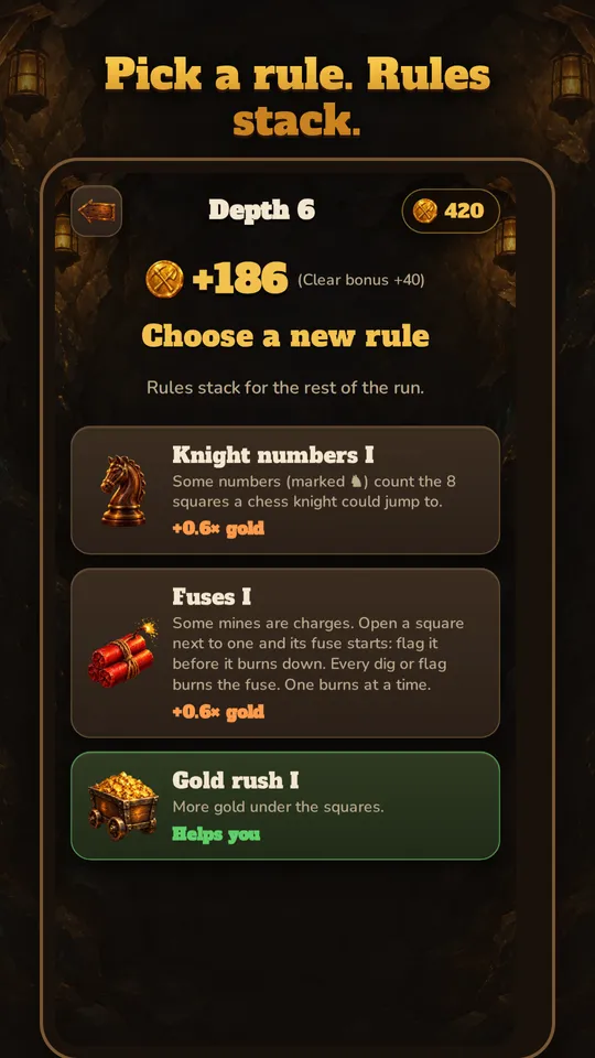 Minesweeper Rogue screenshot 3