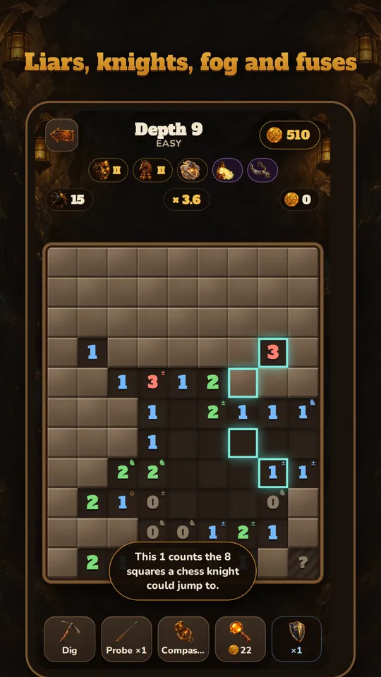 Minesweeper Rogue screenshot 4