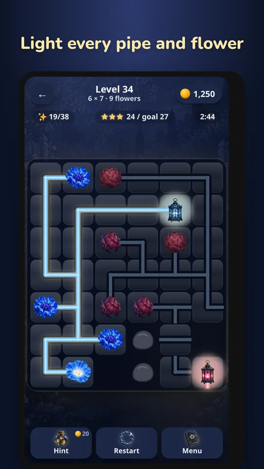 Moonlit Garden screenshot 1