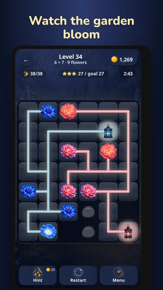 Moonlit Garden screenshot 2