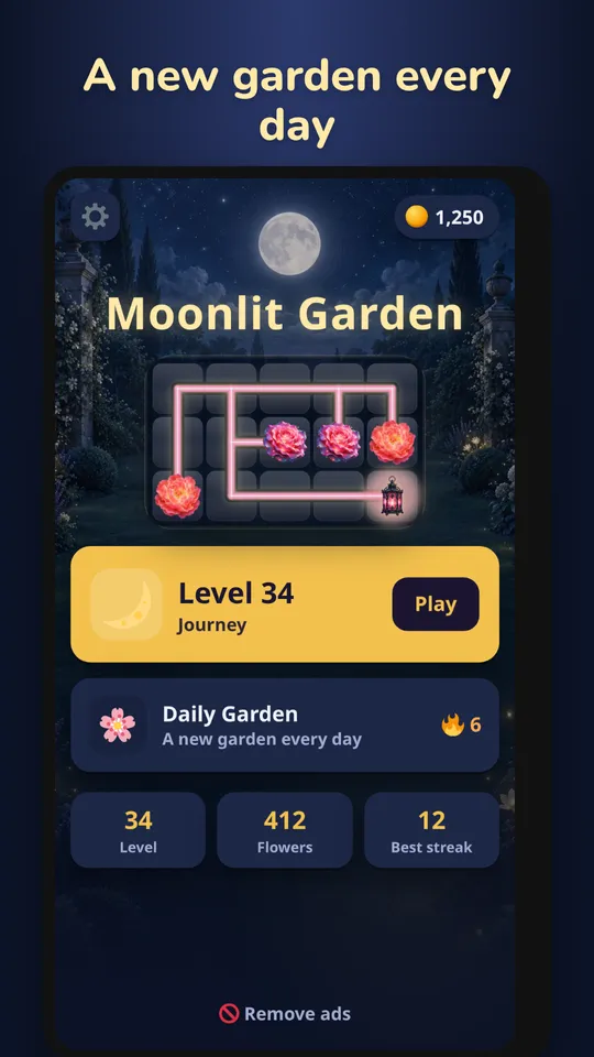 Moonlit Garden screenshot 4