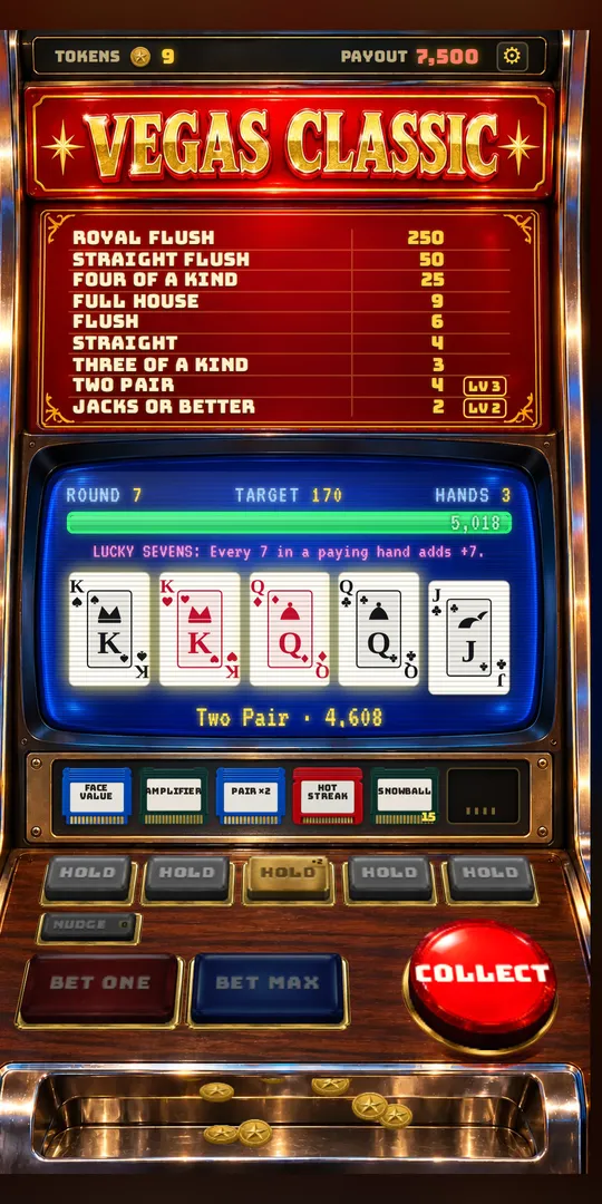 Rogue Video Poker screenshot 1