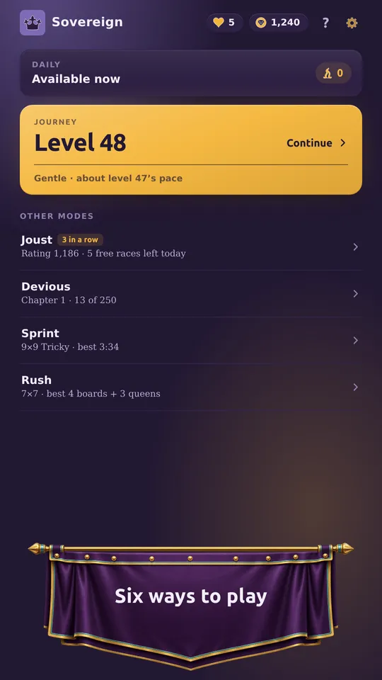 Sovereign screenshot 2